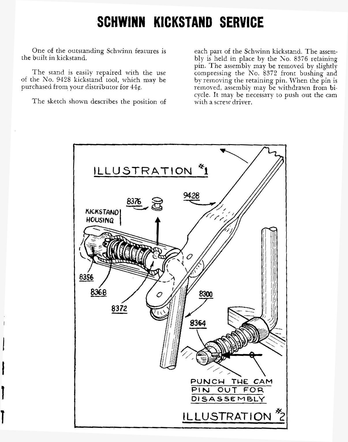 schwinn kickstand