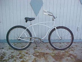 White Work Bike