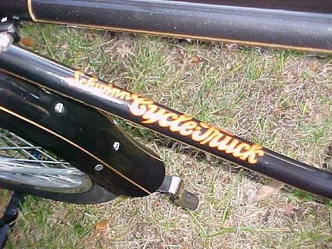 Decal On The Downtube.